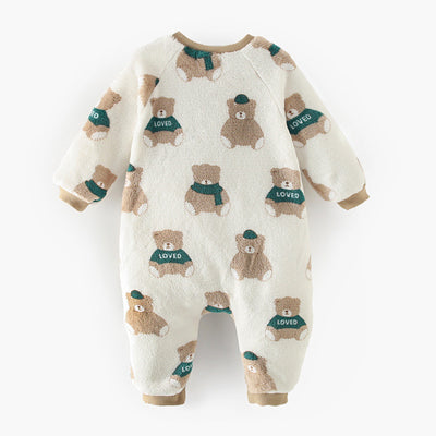 Traje de Gateo Térmico para Bebé - Jumpsuit Abrigador - Image 9