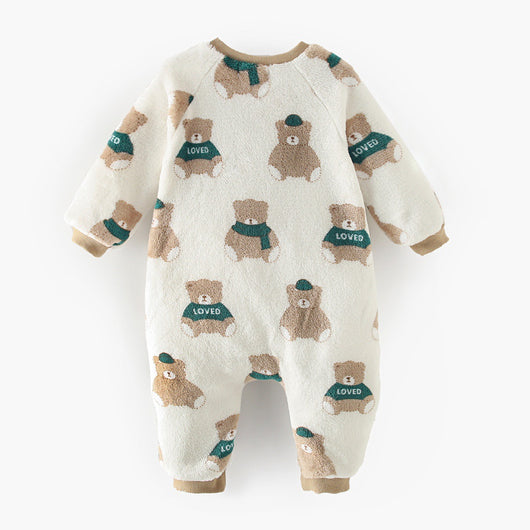 Traje de Gateo Térmico para Bebé - Jumpsuit Abrigador - Image 9