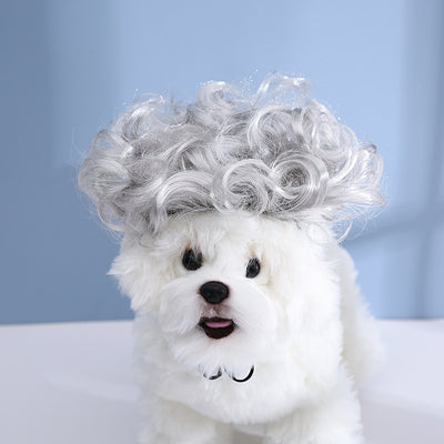 Peluca y Tocado para Mascotas - Disfraz Divertido - Image 9