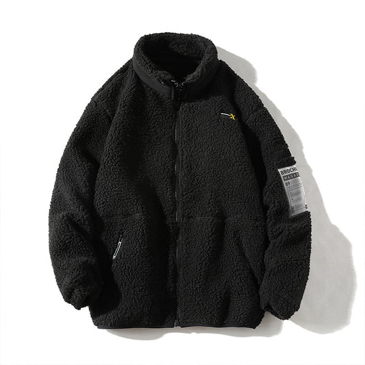 Abrigo de Lana de Cordero para Hombre - Chaqueta Gruesa y Cálida - Image 2