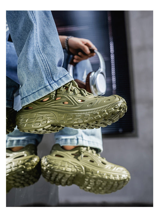 Sandalias Deportivas Antideslizantes para Hombre con Suela Gruesa y Talón Cubierto - Image 26