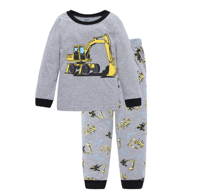 Conjunto Infantil Holgado de Algodón con Diseños Animados - Image 4