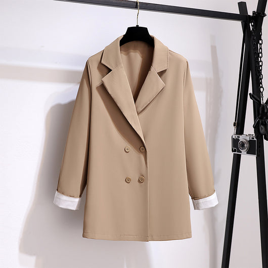 Conjunto de Dos Piezas Estilo Coreano: Blazer Oversized y Shorts Anchos - Image 5