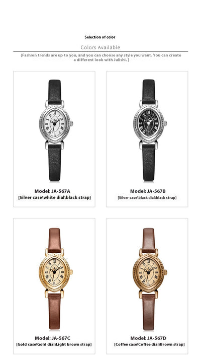 Reloj de Moda Compacto con Movimiento de Cuarzo y Resistencia al Agua - Image 18