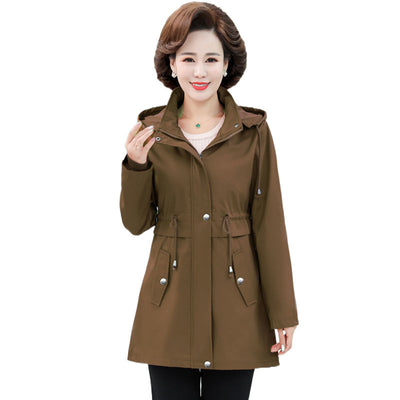 Abrigo Tipo Trench Elegante Largo - Primavera y Otoño - Image 5