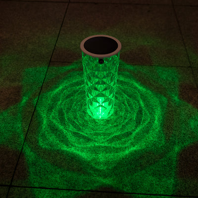 Lámpara Solar de Jardín con Cristal Multicolor Rosa - Luz LED Romántica - Image 10