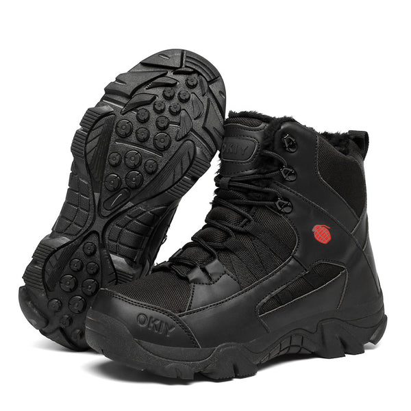 Botas Militares de Combate para Invierno con Forro Térmico