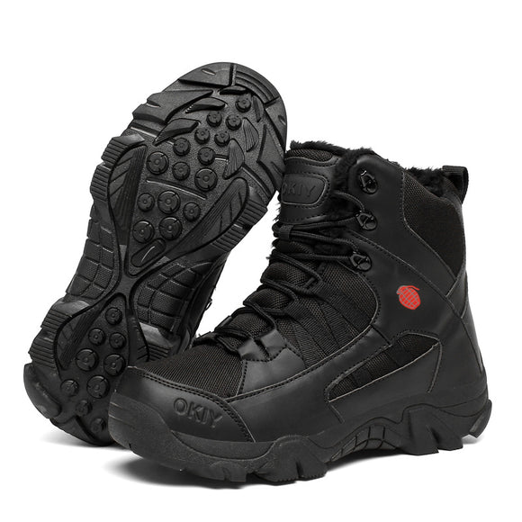 Botas Militares de Combate para Invierno con Forro Térmico