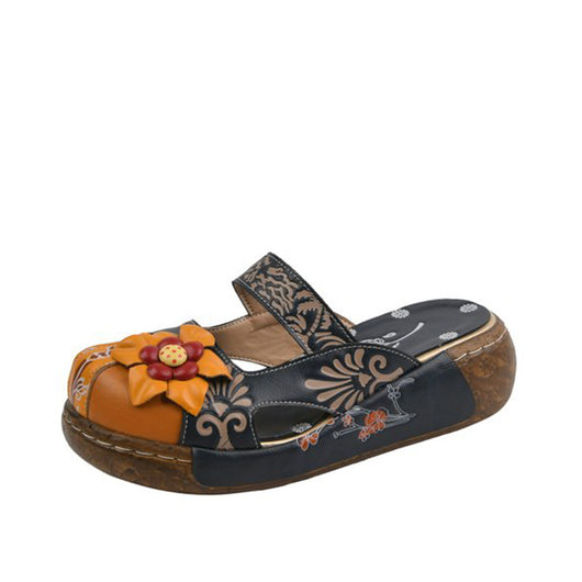 Sandalias Planas de Verano con Suela Gruesa y Colores Degradados para Mujer - Image 6