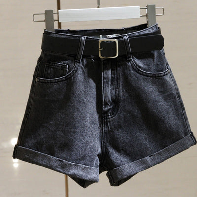 Shorts de Mezclilla Talle Alto Suelto para Verano - Image 12