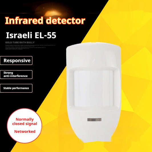 Detector de Movimiento Infrarrojo Dual de Pared con Cable
