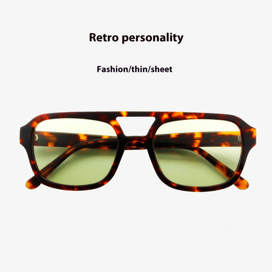 Gafas de Sol Oversized con Doble Puente - Estilo Pasarela para Mujer - Image 2