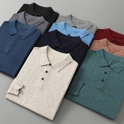 Suéter Cashmere Premium con Cuello Tipo Abrigo y Forro Térmico Grueso - Image 14