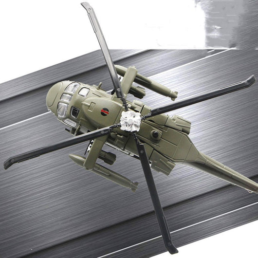 Helicóptero de Combate Black Hawk Modelo Aleación Militar - Image 4