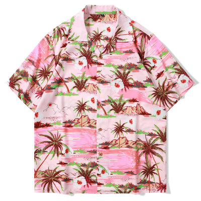 Cardigan Estampado Hawaii - Camisa Playa Unisex Manga Corta - Image 3