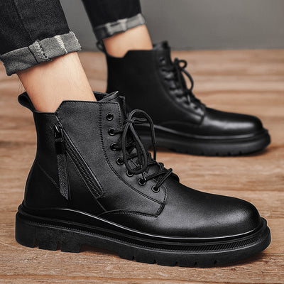 Botas Martin con Cierre Lateral - Estilo y Personalidad para Hombre - Image 4