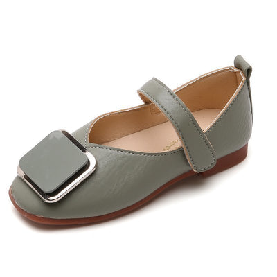 Zapatos de Cuero Suave Retro para Niñas - Diseño Versátil - Image 4