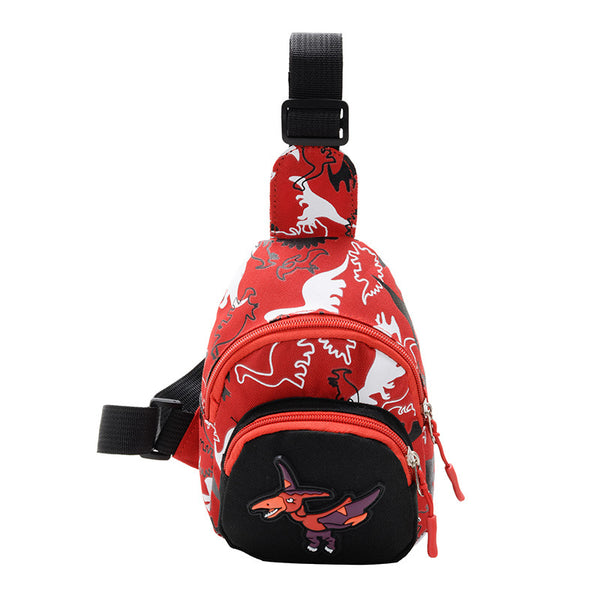 Mochila Infantil Dinosaurio Retro - Bolsa de Hombro Ligera Oxford