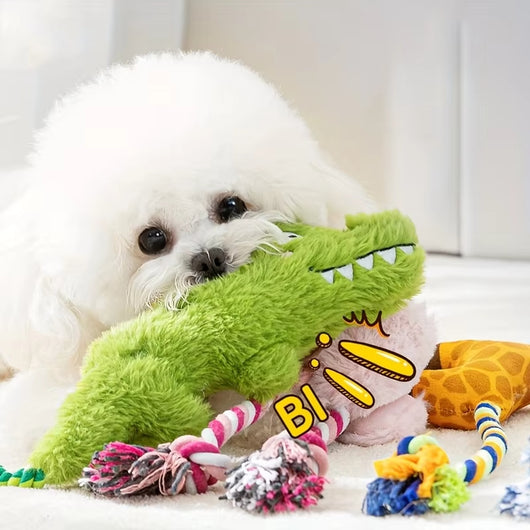 Juguetes Chirriantes para Perros - Peluches Interactivos para Enriquecimiento Canino