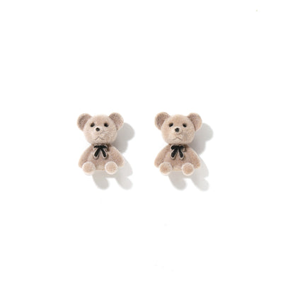 Aretes Conejo Peluche Suave con Acabado Aterciopelado - Image 13