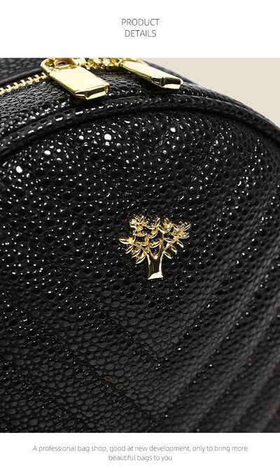 Bolso Redondo Pequeño con Cadena Elegante - Image 8