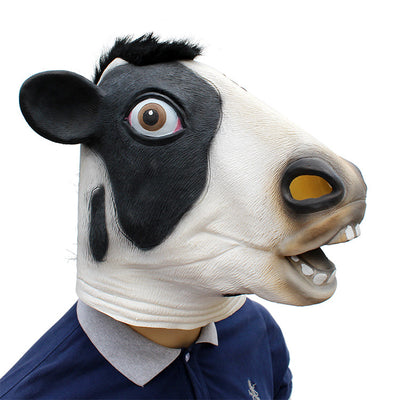 Máscara de Vaca de Látex para Fiesta de Halloween - Image 2