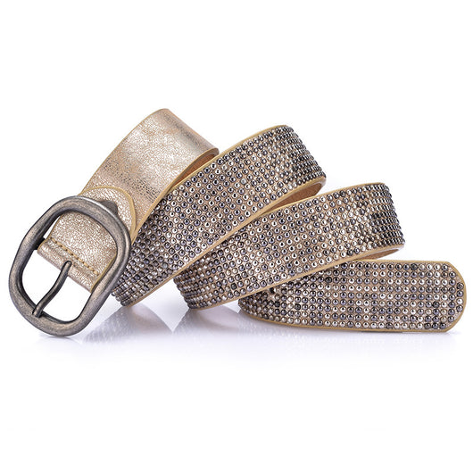 Cinturón Ancho para Mujer con Remaches Decorativos - Estilo Moderno - Image 2