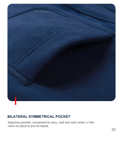Chaqueta Polar Larga con Capucha - Image 14