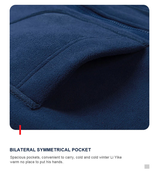 Chaqueta Polar Larga con Capucha - Image 14