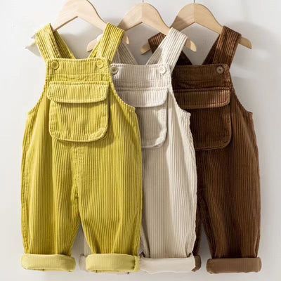 Pantalones de Pana Cómodos Estilo Coreano para Hombre y Mujer