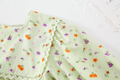 Vestido Infantil Estilo Occidental con Flores - Image 24