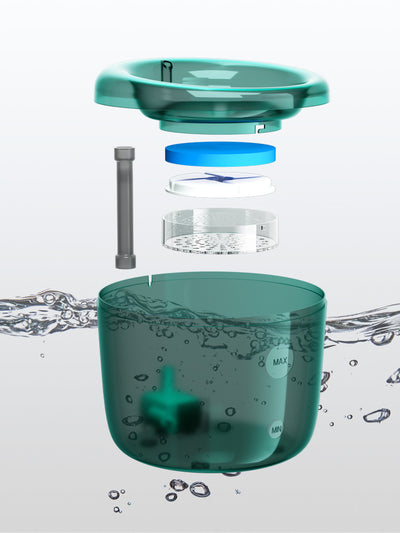 Fuente de Agua Automática para Mascotas con Filtro Circulante y Gran Capacidad - Image 11