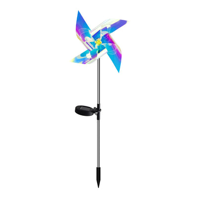 Lámpara Solar LED Molino Mágico Multicolor con Luz Láser de Jardín - Image 7