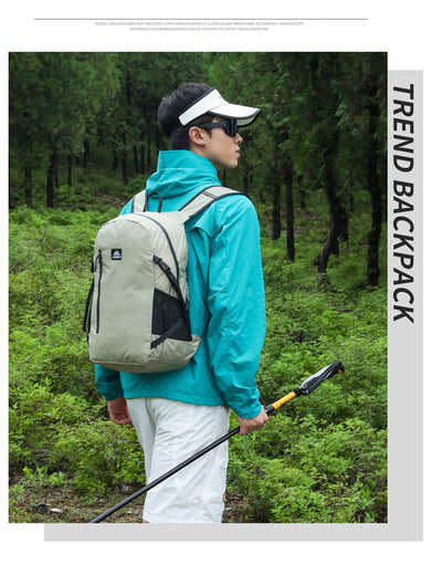 Mochila Ligera AZELA Verde Menta, Casual con Múltiples Bolsillos para Uso Diario y Senderismo - Image 26