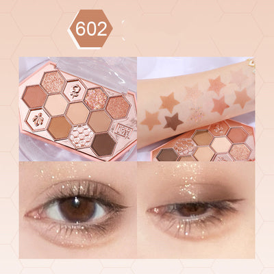 Paleta de Sombras Honeycomb Diamond - Tonos Miel, Té y Naranja - Image 3