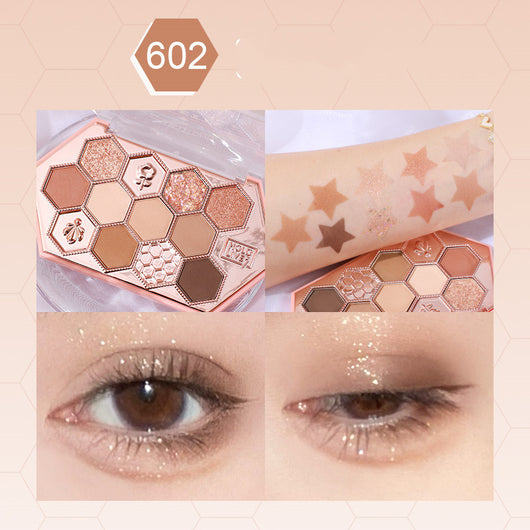 Paleta de Sombras Honeycomb Diamond - Tonos Miel, Té y Naranja - Image 3