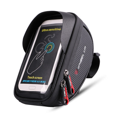 Bolsa Frontal para Bicicleta con Pantalla Táctil - Bolsa de Manillar para Ciclismo
