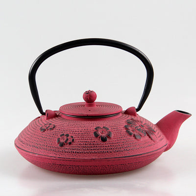Tetera de Hierro Fundido Flor de Cerezo con Filtro Integrado para Té y Agua Caliente - Image 5