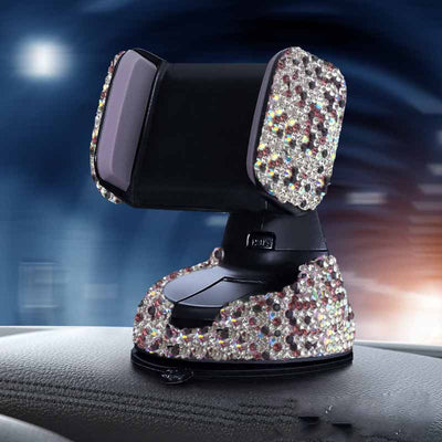 Soporte Magnético para Celular en Salida de Aire con Cristales - Image 3