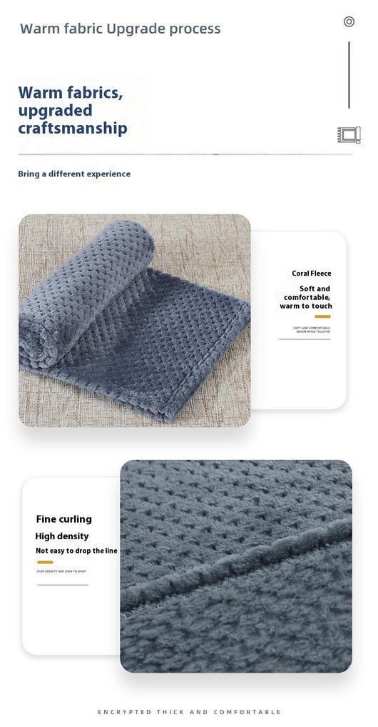 Manta de Felpa Coral para Perros - Comodidad Perfecta para el Descanso - Image 10