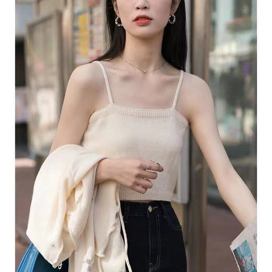 Cardigan Tejido con Protección Solar y Tirantes - Conjunto Dos Piezas para Mujer - Image 10