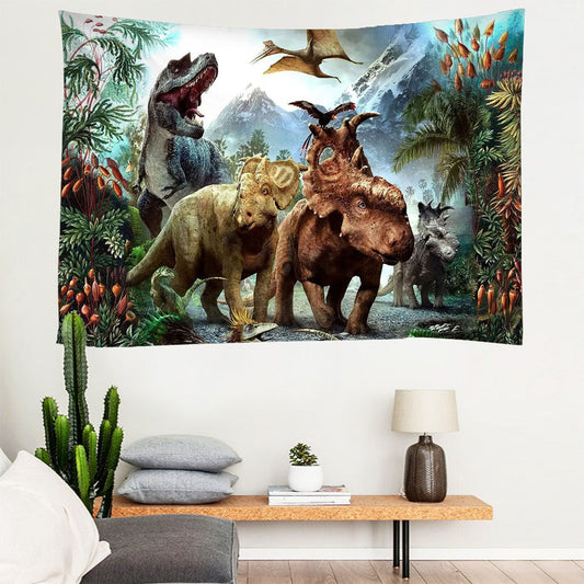 Tapete de Playa Dinosaurio para Pared
