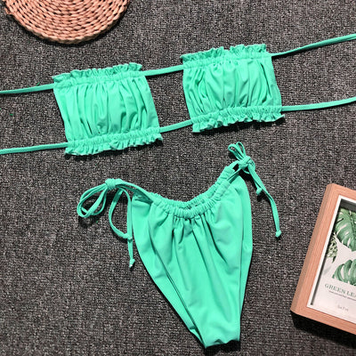 Bikini Plisado Elegante - Image 20