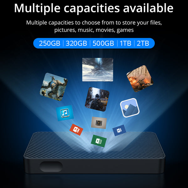 Disco Duro Portátil de 16TB Ultra Rápido