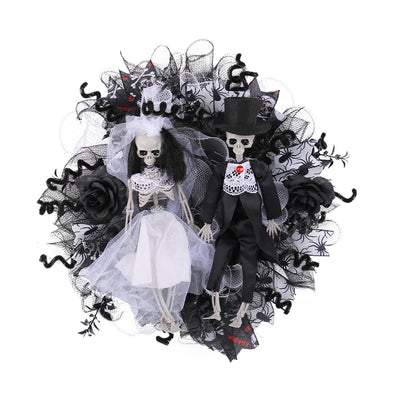 Guirnalda de Calaveras Novios Halloween - Decoración de Terror y Misterio - Image 5