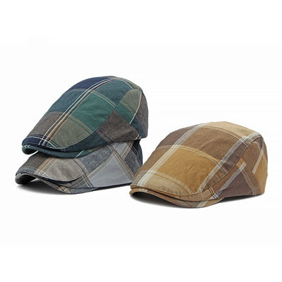 Gorra de Visera Literaria Retro Slim Fit para Hombre