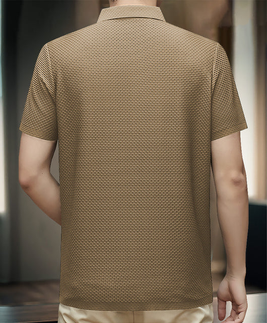 Blusa Ejecutiva Transpirable de Corte Delgado - Image 24