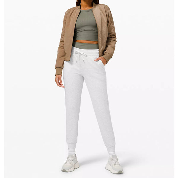 Pantalones de Chándal Suave Ajuste Relajado Cintura Elástica