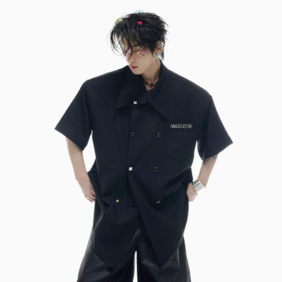 Camisa Casual Holgada de Manga Corta Premium para Hombre - Image 4