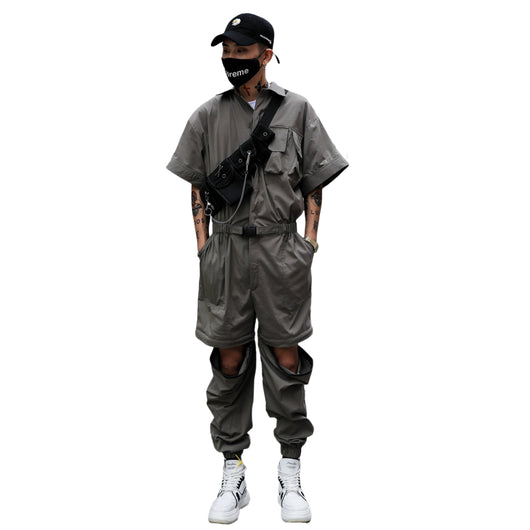 Jumpsuit Suelto Desmontable - Tendencia One Piece Versátil - Image 3